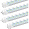 JESLED 2FT T8 LED Type A+B Tube Light, 12W(30W Equivalent),