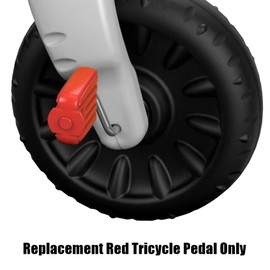 Replacement Part for Fisher-Price Blaze and The Monster Machines Tough Trike - DWR66 ~ Replacement Red Tricycle Pedal