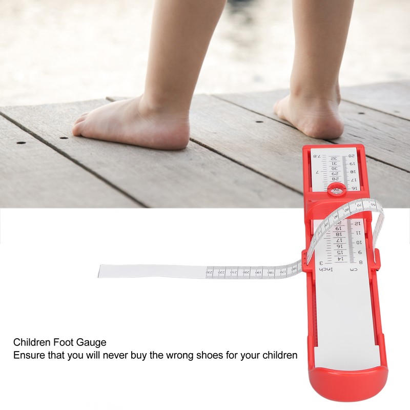 Children Foot Gauge 20cm Range High Precise Shoe Sizer Safe