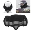 Half Face Mesh Mask Adjustable with Ear Protection Mesh Mask