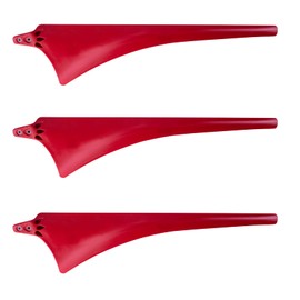 630mm Delta Wings,High Strength Carbon Nylon Fibers Blades for Horizontal Wind Turbine Generator, Windmill Accessories 100W 200W 300W 400W 600W 800W DIY Blades.