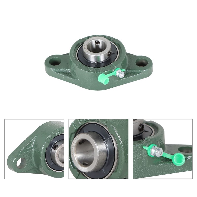findmall 10Pcs UCFL204-12 Pillow Block Bearing 3/4 Inch Bore Pillow