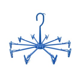 Towa Sangyo Laundry Hanger, Neosul Mini Parasol Hanger, 10 Pieces, Blue, Approx. φ16.9 x Height 9.4 inches (43 x 24 cm)