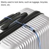 PATIKIL Safety Cable Steel Wire Rope Luggage Lock Wire 2.5mm