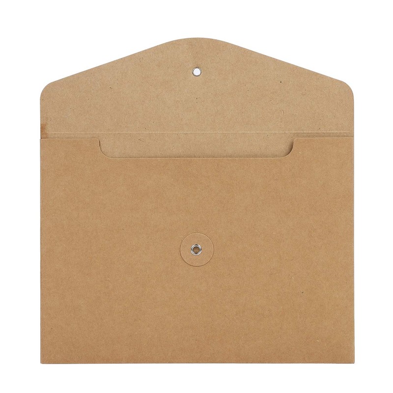 10pack A5 Kraft Paper File Folders Wallet Folders Envelope Portfolio