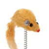Cat Spring Mouse Toy Scratch Resistant Boredom Relief Interactive Kitten