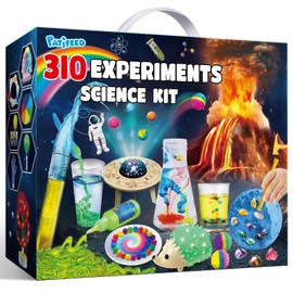 PATIFEED 310 Experiments Science Kits for Kids, S.T.E.M Scientific Projects Toys for Boys Girls Gifts Ideas Birthday Christmas, Erupting Volcano, Chemistry Set, Space Project