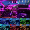 Acrylic Car LED Interior Lighting, RGB Ambient Lighting Car Strip