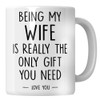 WG- Funny Wife Gifts from Husband, Wife Birthday Present Ideas