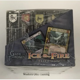 A Game of Thrones CCG Ice and Fire Edition House Starter Deck Box NEW GOT TCG