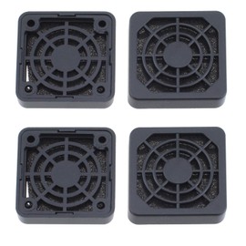 MTQY 4pcs PC Fan Dust Filter 40mm PC Cooler Fan Filter Dustproof Cover Computer Case Mesh