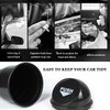 JUSTTOP Car Trash Can with Lid, Mini Leakproof Car Cup
