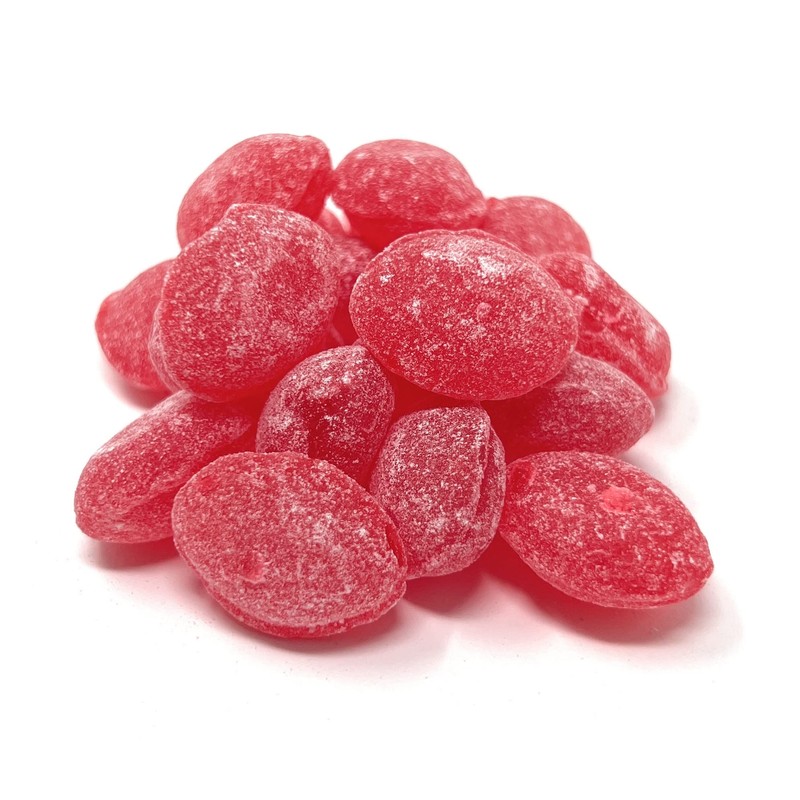 Claeys Raspberry Sanded Candy Drops, 2 Pound