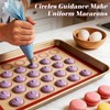 LuxDuo Silicone Baking Mat Set of 6, Non Stick Food