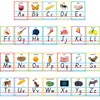 Alphabet and Number Bulletin Board Set Traditional Manuscript Alphabet Cards