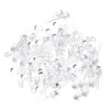 CHANZON 100 pcs 5mm Warm White LED Diode Lights (Clear