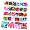 Ipetboom 2 Boxes Maple Leaf Sequins Nail Art Art Flakes