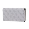 GUESS Laurel SLG Crossbody Flap Wrist Dove Logo