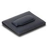 Bosca Navayo Deluxe Cartera de bolsillo frontal, Azul/Negro, Una talla,