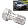 BORDSTRACT Brake Banjo Bolt, 7/16 Hollow Bolt 7/16-24 Banjo Bolt