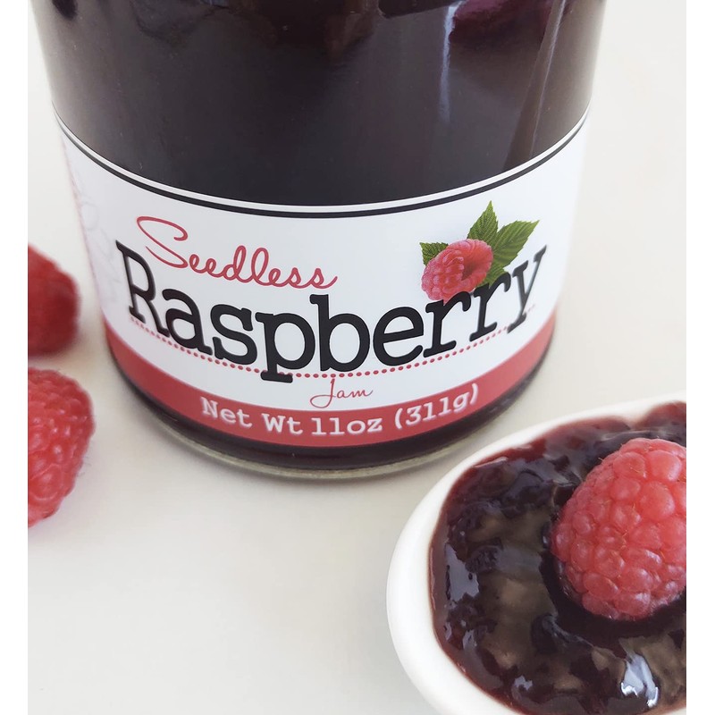 Paradigm Foodworks Seedless Raspberry Jam, 11 Ounce