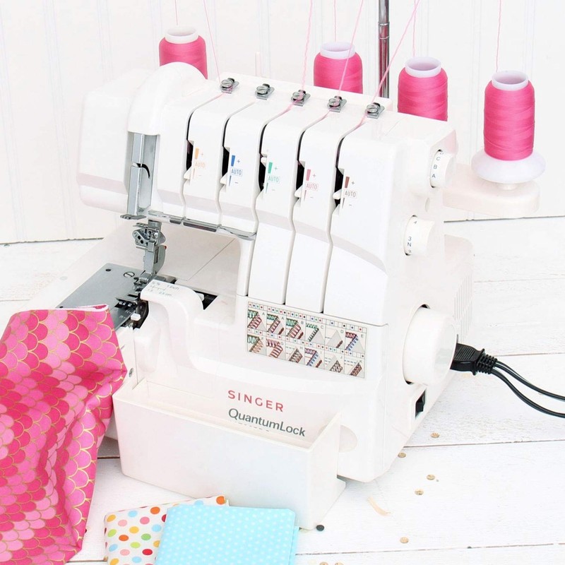 Threadart Wooly Nylon Thread - 1000m Spools - Serger Sewing