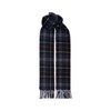 Barbour Tartan Lambswool Scarf Navy/Red One Size, multi-coloured