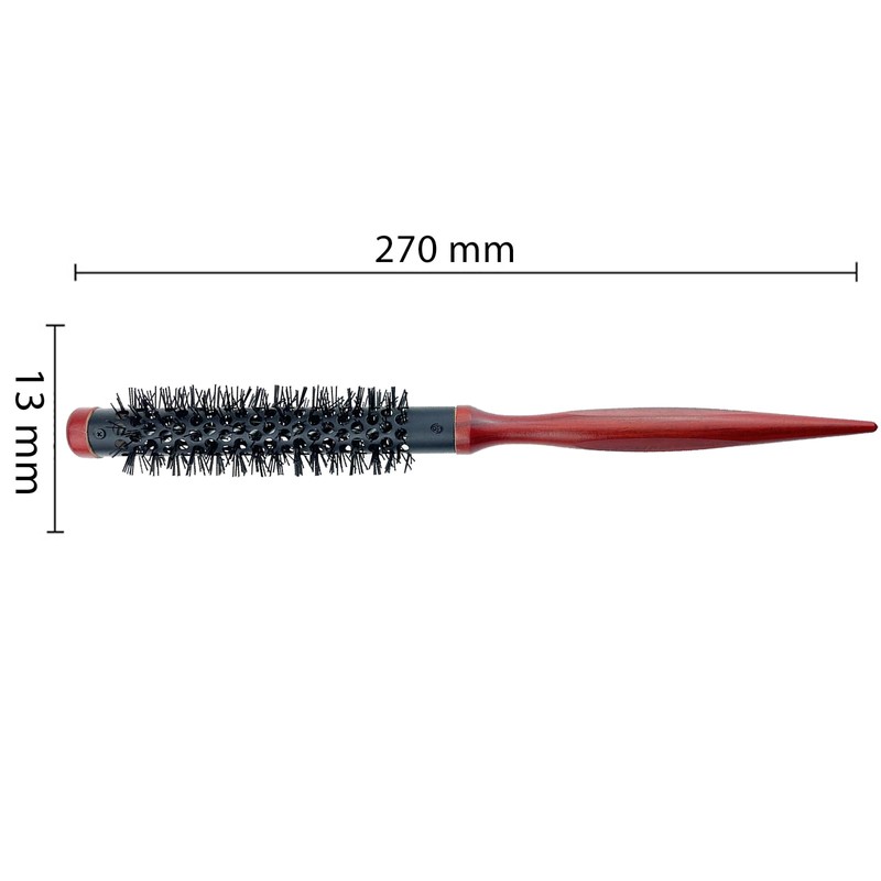 1 Pcs Round Brush, Round Hair Brush Mini Ultra Thin