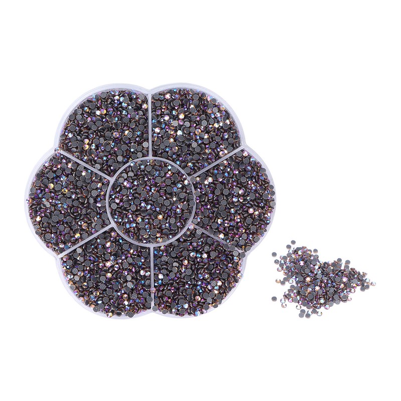 14400pcs Rhinestones Shiny Transparent Decorative Nail Art Accessories for Clothes