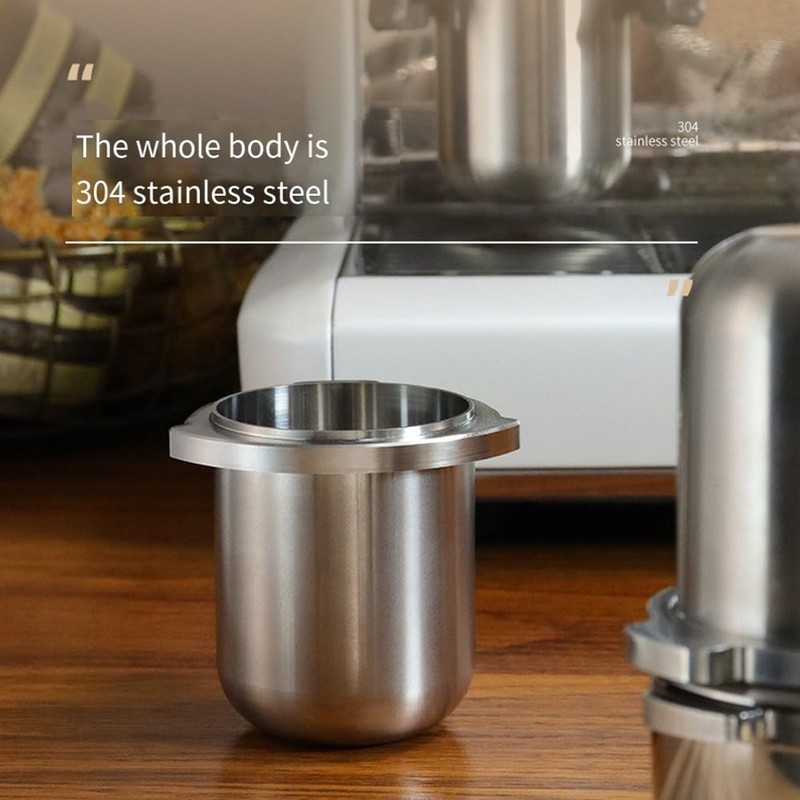 54mm Stainless Steel Dosing Cup for Breville Espresso Coffee Grinder