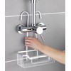 WENKO Milo Thermostatic Shower Caddy, Shower Caddy for Hanging on