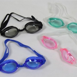 View Swim Hot Selling Recommended Waterproof Unisex Adjustable Swimming Goggles LF981 Free Size/Black 15ea