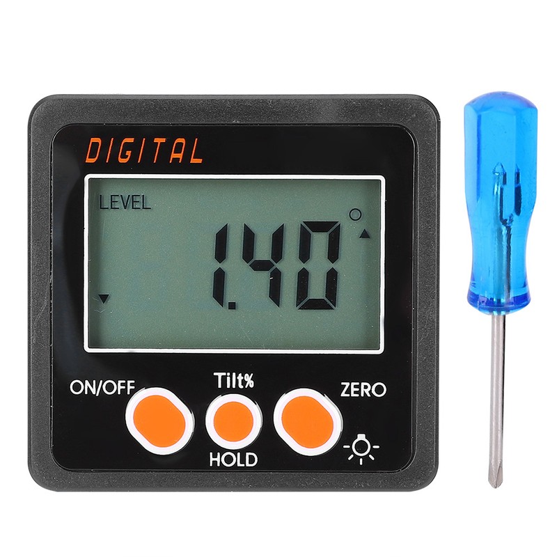 Digital Level Meter Mini Inclinometer High Accuracy 4 x 90°