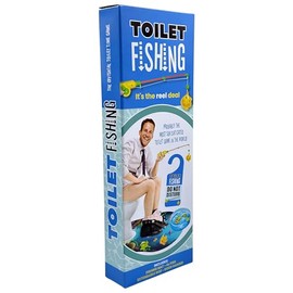 Diabolical DP1268 Toilet Fishing - Funny Fishing Gifts for Men, for Dad Under 15 Pounds, Secret Santa Gifts for Him, Valentine's Gifts for Boyfriends