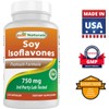 Best Naturals Soy Isoflavones 750 Mg 120 Capsules (120 Count