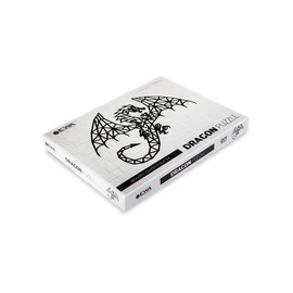 EWA Eco-Wood-Art Dragon Dragon Wooden Puzzles Design Polygonal Dragon Puzzle Souvenir Gift Kitchen Home Decor Interior Black