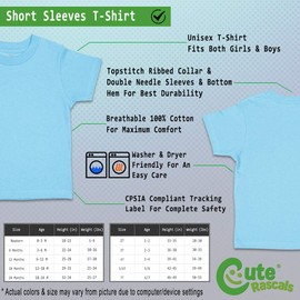 Toddler T-Shirt Novelty Twos aren't Terrible I'm Having Blast 2 Year Old Birthday Cotton Sayings Boy & Girl Clothes Cute Baby Funny Tee Aqua Blue Design Only 2T