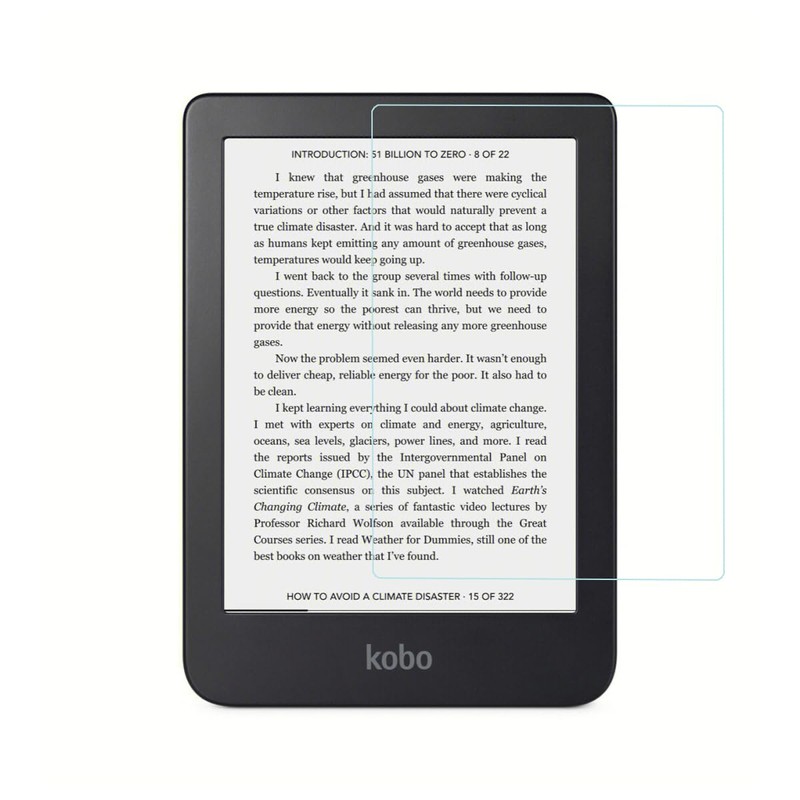 2 x Clear Screen Protectors for Kobo Clara 2E 2022