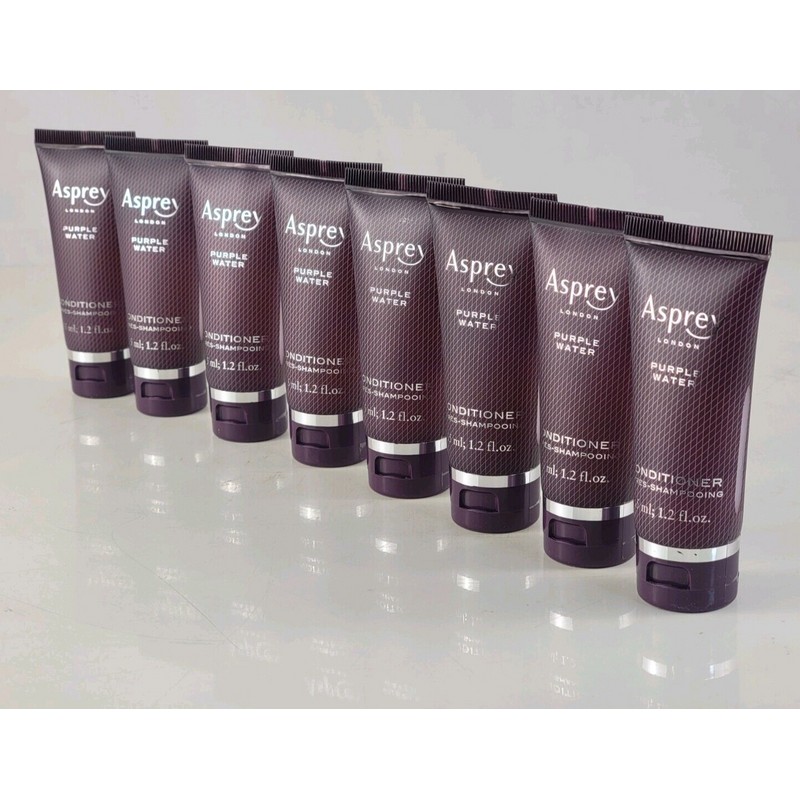 Asprey London Purple Water Conditioner lot of 8 each 1.2