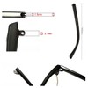 Glasses Replacement Arms, 1 Pair Plastic Glasses Replacement Temple for