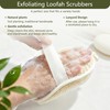 Egyptian Natural Loofah Sponge for Body Back Face Scrub, 100%