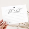 Hen Party Game Cards, Advice to the Bride, Who Knows