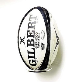 Puffin Plastics Portrait Rugby Ball Holder Wall Bracket