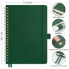 RETTACY Notebook A4 Squared, Bullet Journal with 100 g/m² Thick