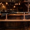 JUTSTJUKO Wood Gun Display Stands, V-shaped Top Rustic Wood Display