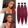 3 Pieces Pre-Stretched Yaki Synthetic Fibre Braiding Hair Perm 26