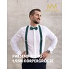 Massi Morino Braces with Bow Tie Set for Men and