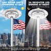Aurolit Foldable Flag Pole Light Solar Powered, 1500 Lumen 36
