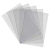 ccHuDE 6 Pcs 15x21cm Stainless Steel Mesh Sheets Easy to