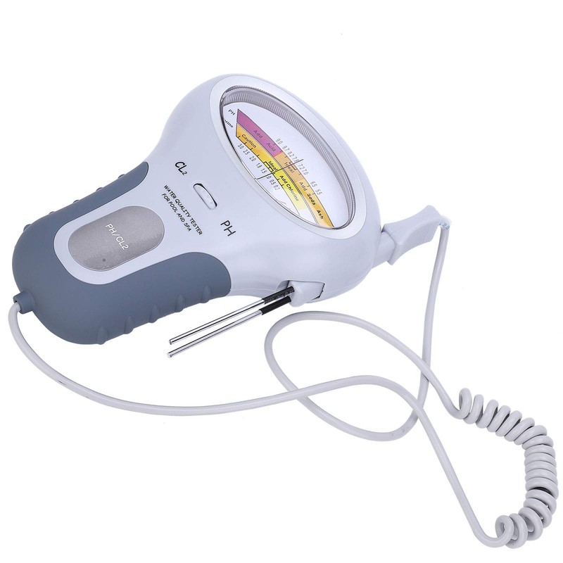 Water Analyzer, PC-102B CL2 Chlorine and PH Tester Swimming Pool